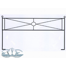 Ограда металлическая ОМ13
