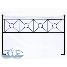 Ограда металлическая ОМ23