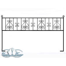 Ограда металлическая ОМ28